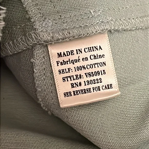 Very J Colorblock Sage Frayed Denim Button Mini Skirt Casual Womens Large - Picture 12 of 15